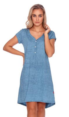 Kojící noční košile DN 5038 Nightwear Cora Jeans