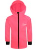 Dívčí softshellová bunda Premium, neonově růžová