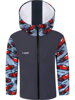 Chlapčenská softshellová bunda Pretekárske autá