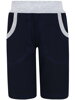Chlapčenské tmavomodré bermudy (s gumou v páse)