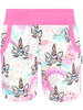 Dievčenské kraťasy Jednorožce (s gumou v páse)