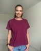 Tričko na dojčenie so zipsom Kira, oversized – cyklámenové S/M