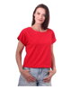 Crop top tričko Edita, červené 