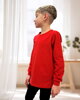 Dětské triko, dlouhý rukáv, červené