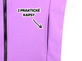 Dívčí softshellová bunda Premium, fialová