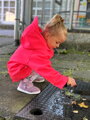 Dievčenská softshellová bunda PREMIUM - neónovo ružová (s fleecom)