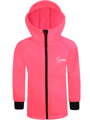 Dívčí softshellová bunda Premium, neonově růžová