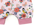 Šortky pre bábätká s vtáčikmi a kvietkami