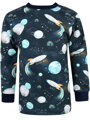 Chlapecké tričko s dlouhým rukávem Vesmír