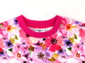 Dievčenské tričko s krátkym rukávom Ružové kvety