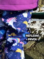Dievčenská softshellová bunda Jednorožci s fleecom
