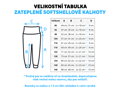 Starorůžové softshellové kalhoty (s fleecem)