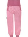 Dětské softshellové kalhoty s fleecem,starorůžové 