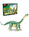 Woma Stavebnica dinosaurus Brontosaurus (46 cm dlhý) s pohyblivými prvkami, 589 dielikov