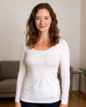 Dámské tričko Brigita dl. rukáv, bílé