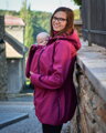 Softshellová těhotenská a nosící bunda Alice, fuchsiová