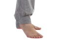 Jožánek Pyžamo tehotenské a na dojčenie, dlhé, jeans + sivý melír L/XL