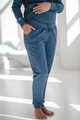 Těhotenské tepláky M&L Jeans Blue