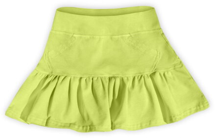 Dívčí (dětská) sukně, světle zelená
