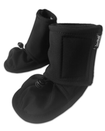 Softshellové zateplené botičky, černé