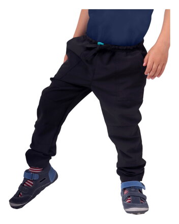 Dětské lehké funkční outdoor kalhoty, prodyšné, voděodolné
