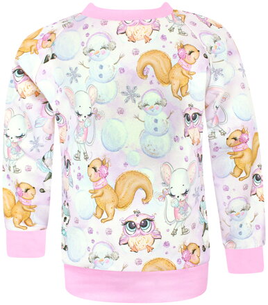 Detská mikina Zvieratá na ľade