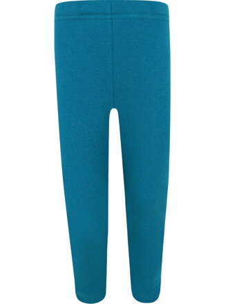 Dětské zateplené legíny, petrolejové