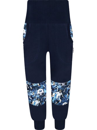 Chlapecké SLIM tepláky s dvojitými koleny - Fotbal