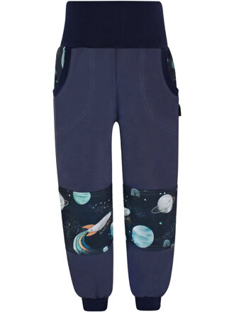 Chlapecké SLIM tepláky s dvojitými koleny - Vesmír