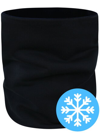 Zateplený černý nákrčník