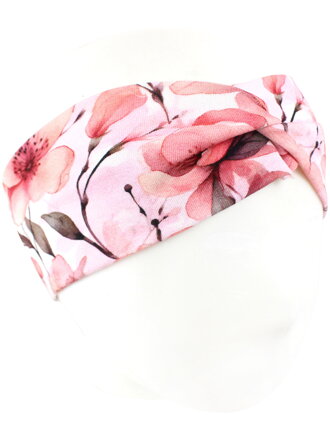 Dievčenská čelenka Kvety