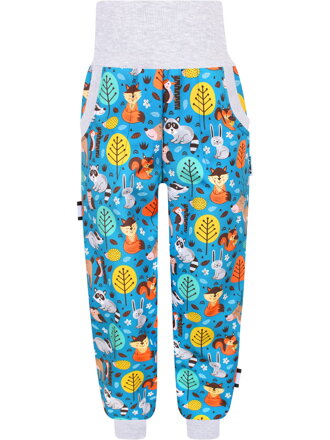 Dětské softshellové kalhoty s fleecem, Zvířátka