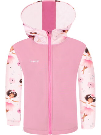 Dievčenská softshellová bunda Baleríny