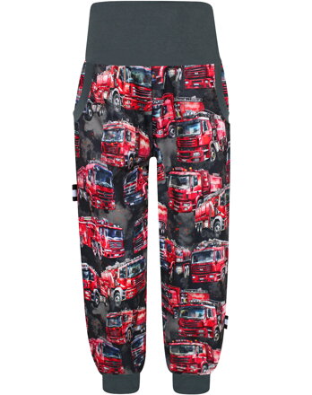 Dětské letní pružné softshellové kalhoty Hasiči