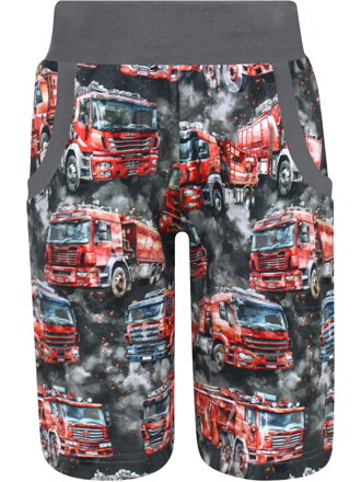 Chlapčenské bermudy Hasiči (s gumou v páse)