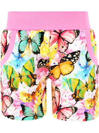 Dievčenské šortky Sovy (s gumou v páse)