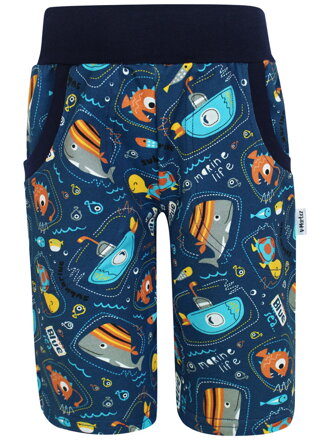 Chlapčenské bermudy More (s gumou v páse)