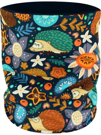 Dětský jarní/podzimní nákrčník Ježci