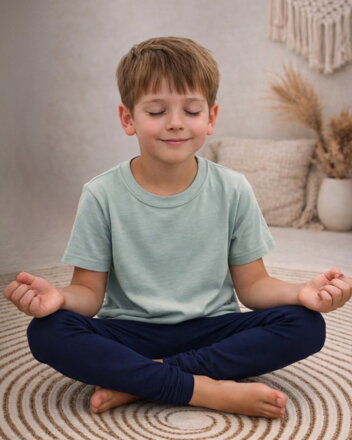 Legíny dětské, tmavě modré