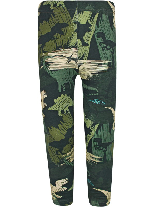 Chlapecké legíny Khaki Dinosauři