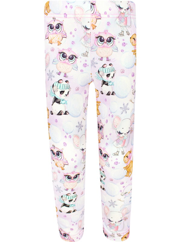 Dětské legíny Zvířata na ledě