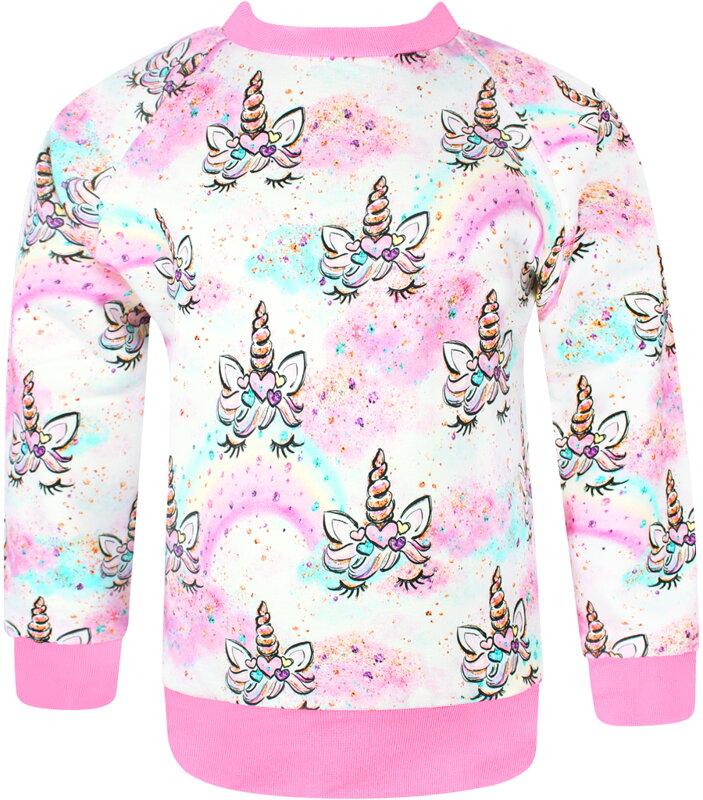 Dívčí mikina Jednorožci