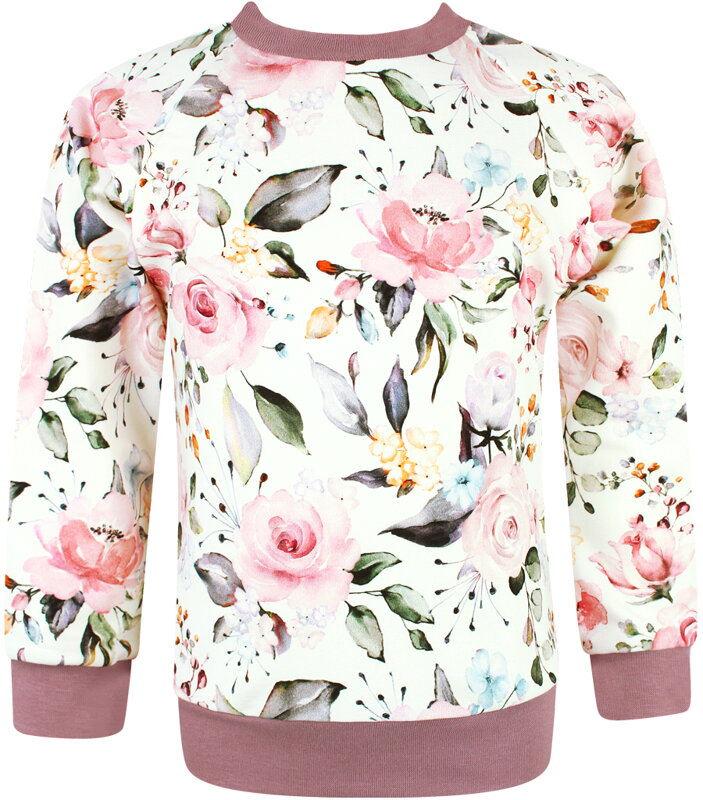 Dívčí mikina Růže