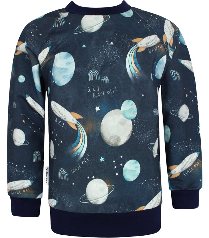 Chlapecká mikina Vesmír