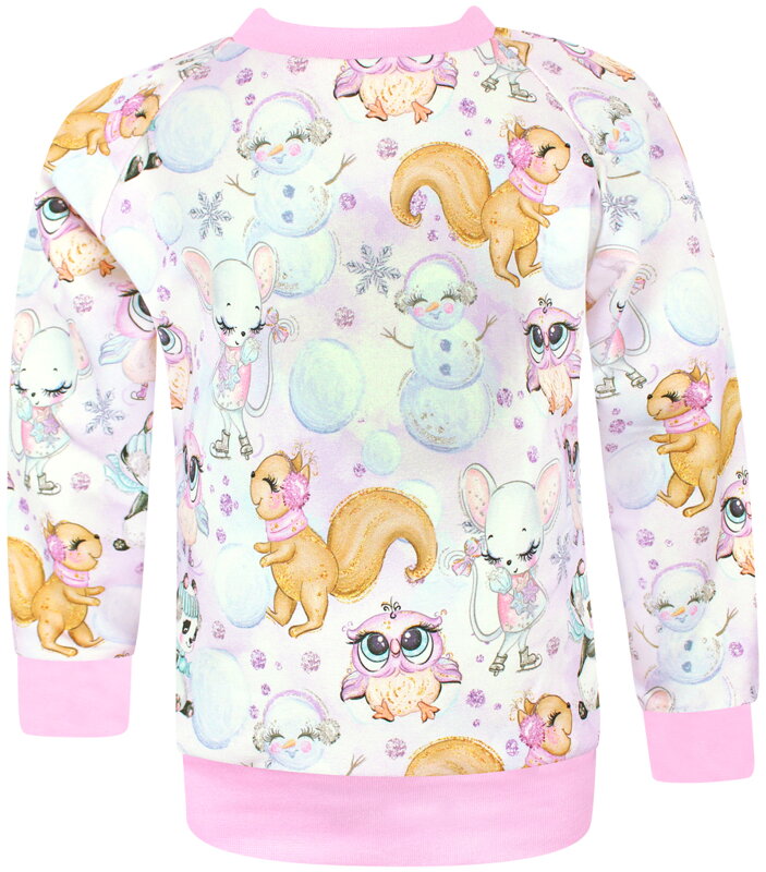 Detská mikina Zvieratá na ľade