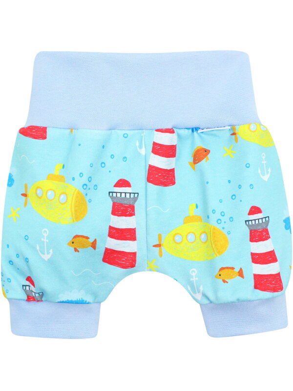 Šortky pre bábätká s majákmi a ponorkami
