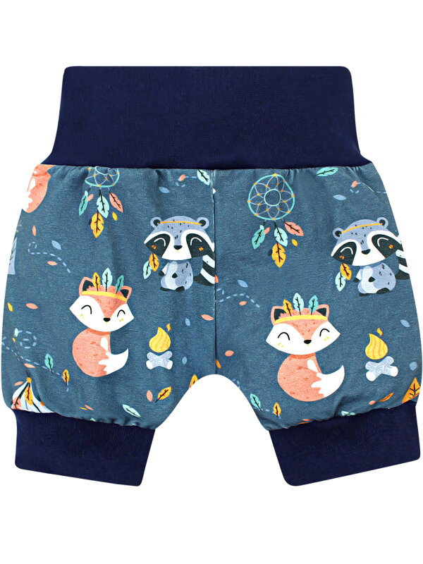 Šortky pre bábätká so zvieratkami a stanom