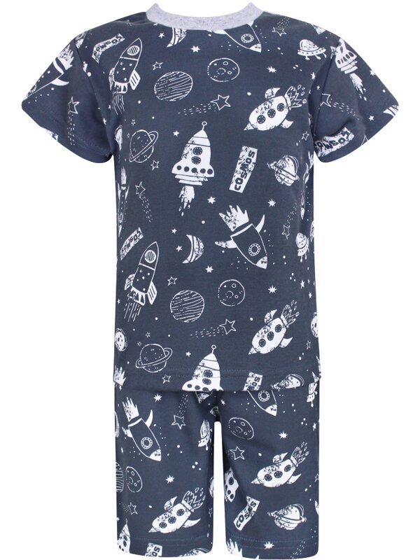 Chlapecké pyžamo s krátkým rukávem Vesmír