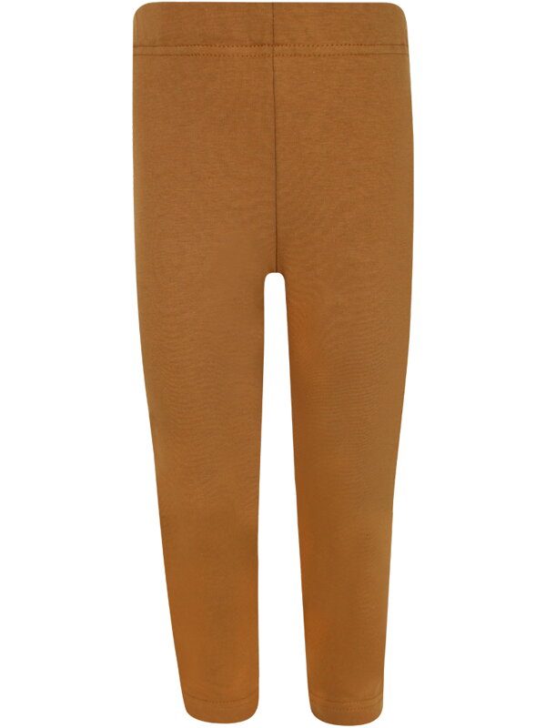 Dětské klasické legíny, hnědé