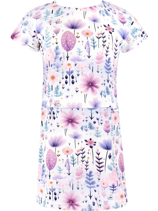 .Dievčenské šaty Kvietky